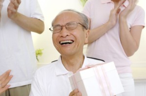 elderly Japanese man